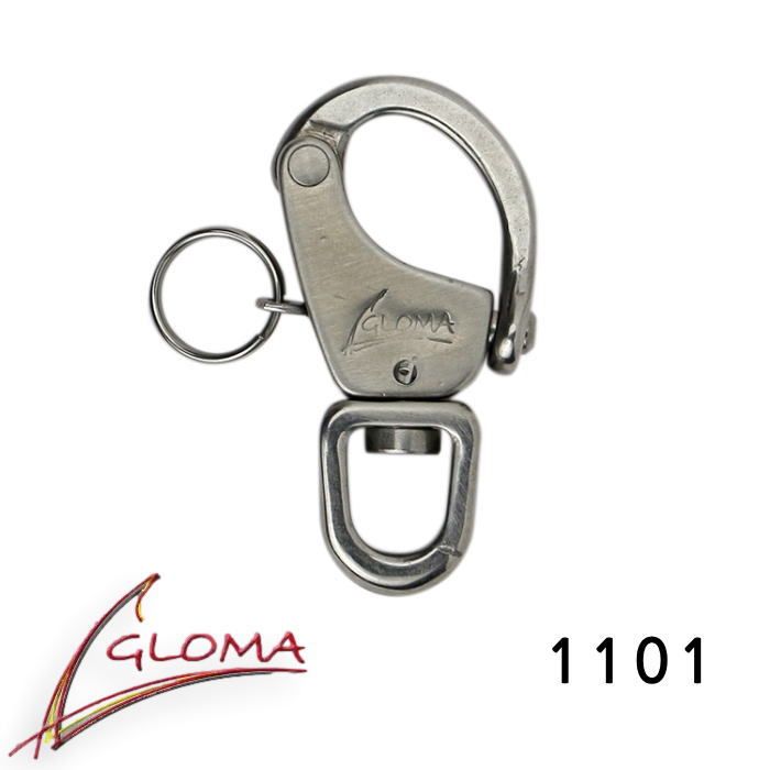 グローマ ノーティカ スナップシャックル 1101 GLOMA NAUTICA Snap Shackle キーリング キーホルダー ヨットツール キーフック 雑貨 2306