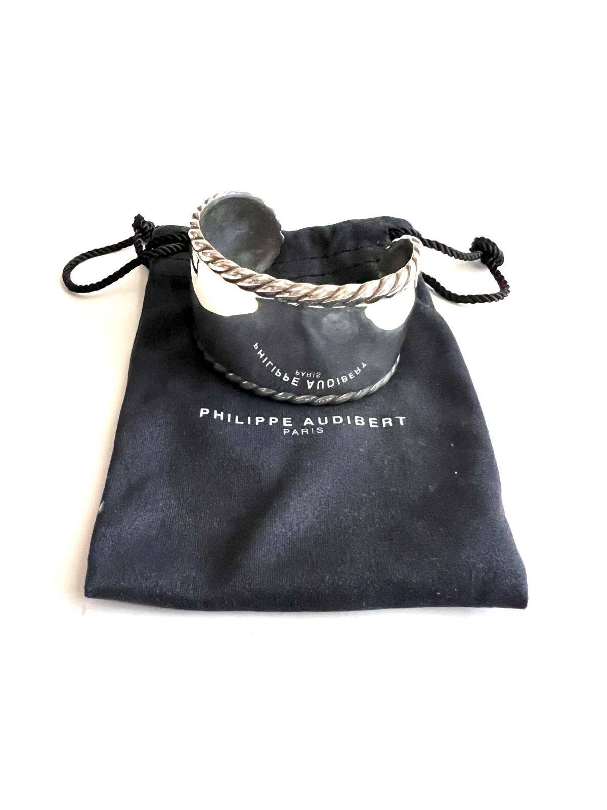 PHILIPPE AUDIBERT Cesar rigid Bracelet ツイストデザイン