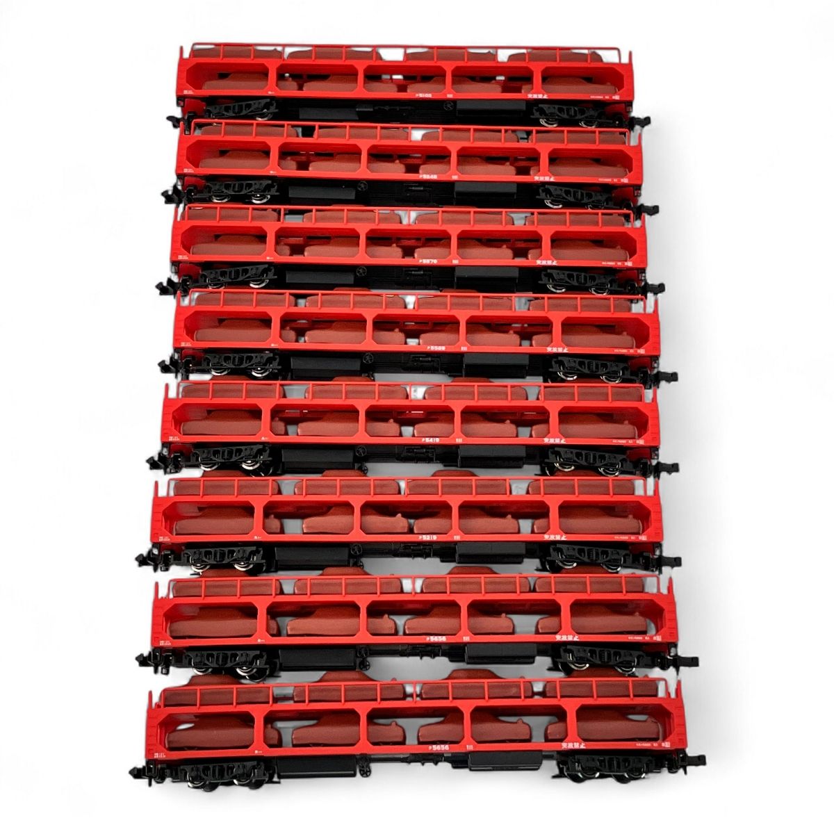 KATO Nゲージ ク5000 6両セット 積載用自動車付属 10-1448 鉄道模型