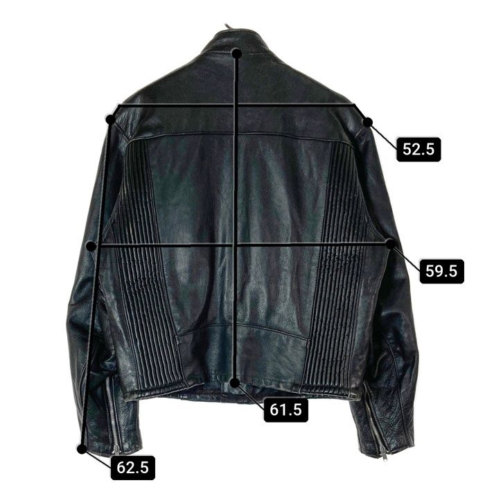 Schott ブラック レザー シングルライダースジャケット サイズ36 Schott ブラック レザー シングルライダースジャケット サイズ36