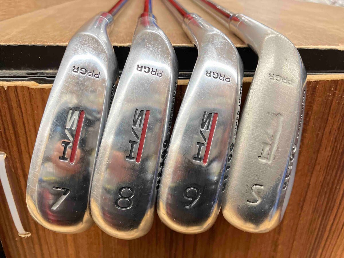 PRGR H/S ut100 レディースアイアンセット 4本 PRGR H/S ut100 レディースアイアンセット 4本 a923 PRGR