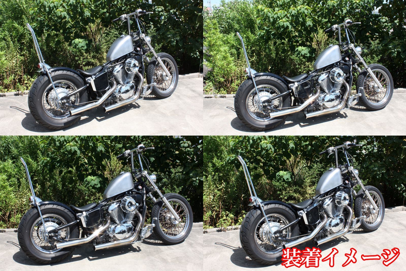スティード400 スポーツスタータンクKIT 完全ボルトオン 取付説明書付