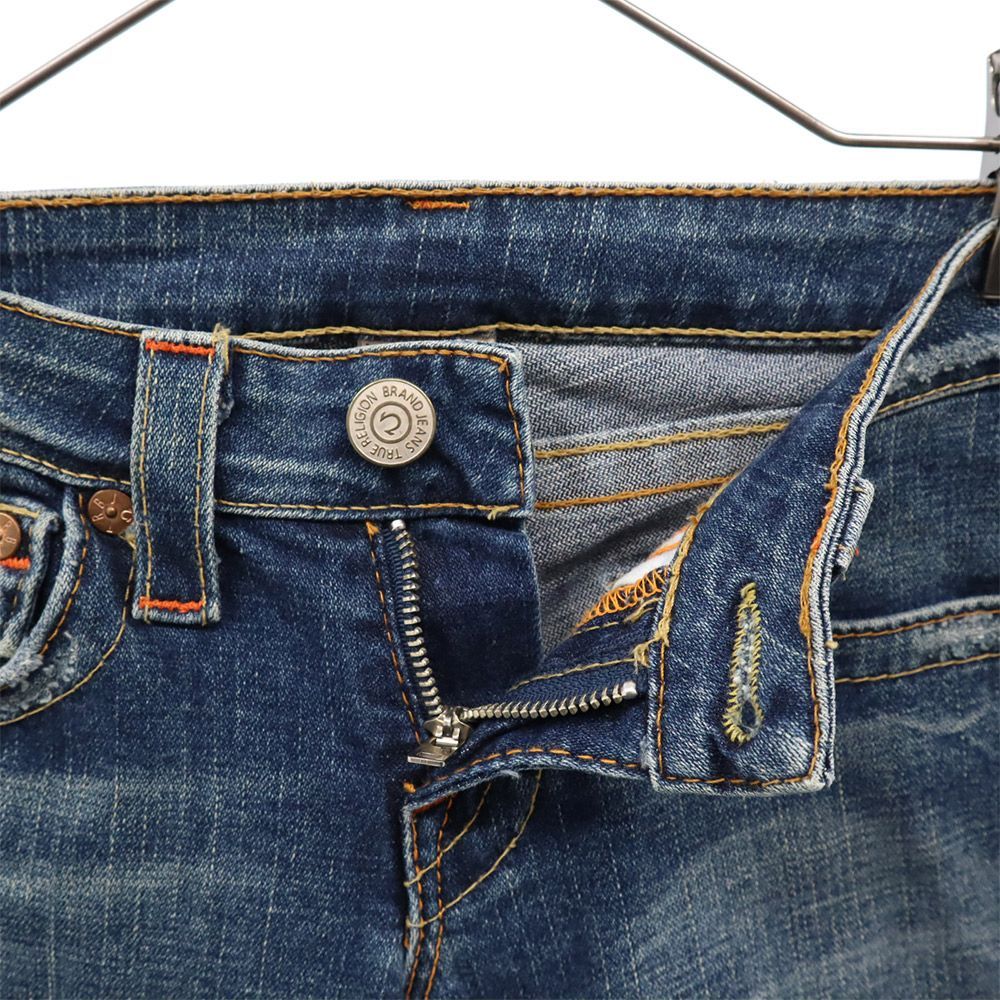 TRUE RELIGION ダメージ加工フレアジーンズパンツ 水色/VW217 ダメージフレアデニムパンツ | レディースファッション通販 - DHOLIC