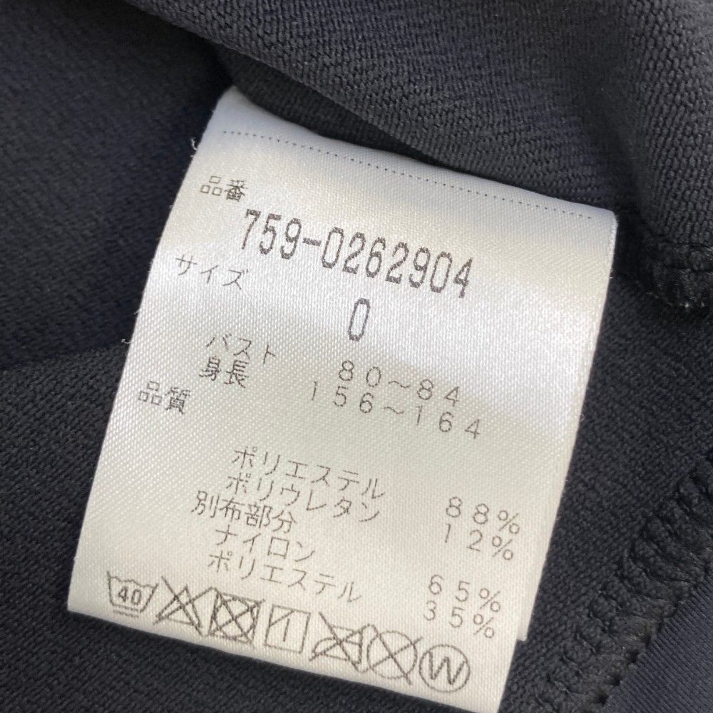 サイズ：0 MASTER BUNNY EDITION マスターバニーエディション  フード付 長袖ブルゾン  ネイビー系 [240101461436] ゴルフウェア レディース ストスト サイズ：0 MASTER BUNNY EDITION マスターバニーエディション