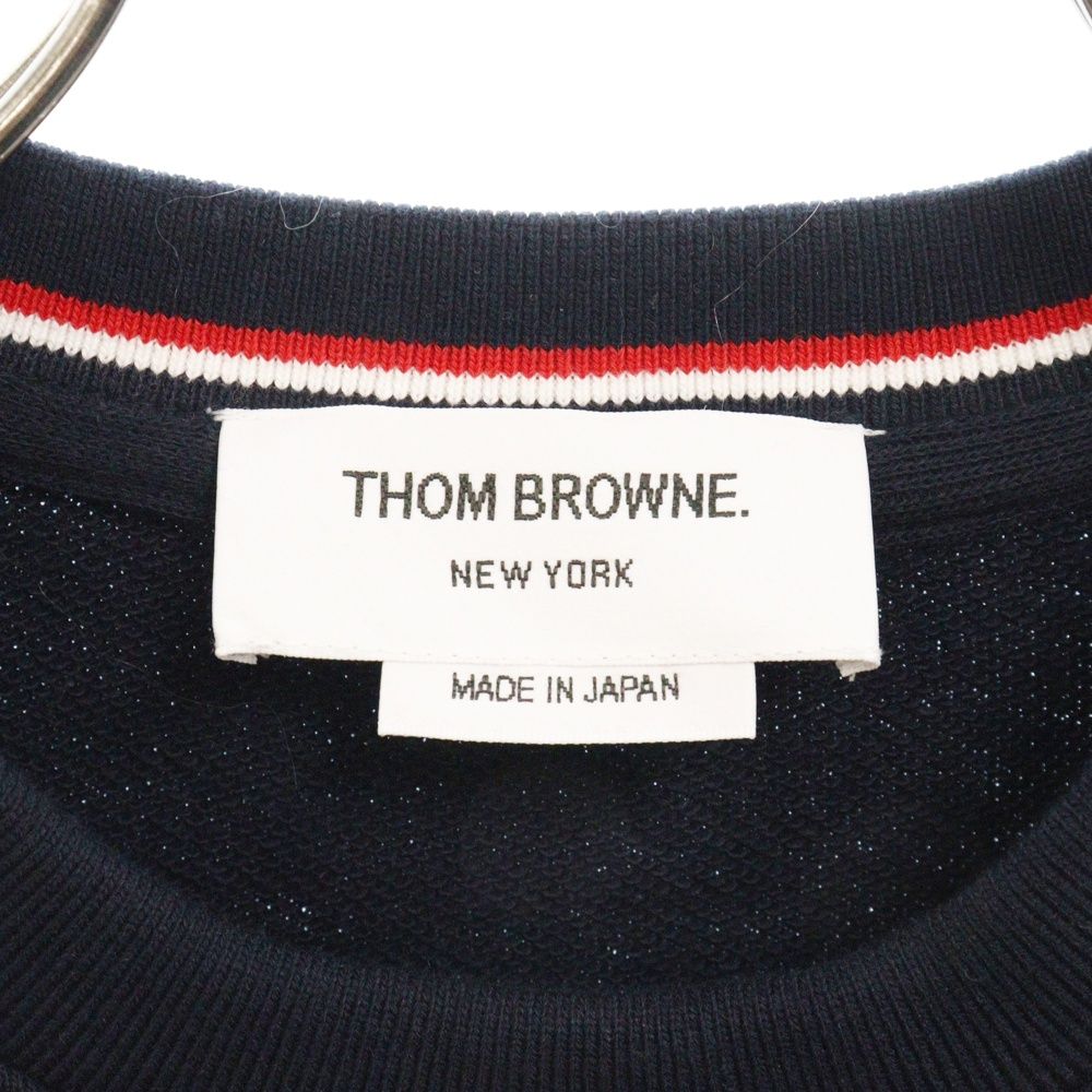 THOM BROWNE (トムブラウン) 4BAR クラシックトレーナー クルーネック