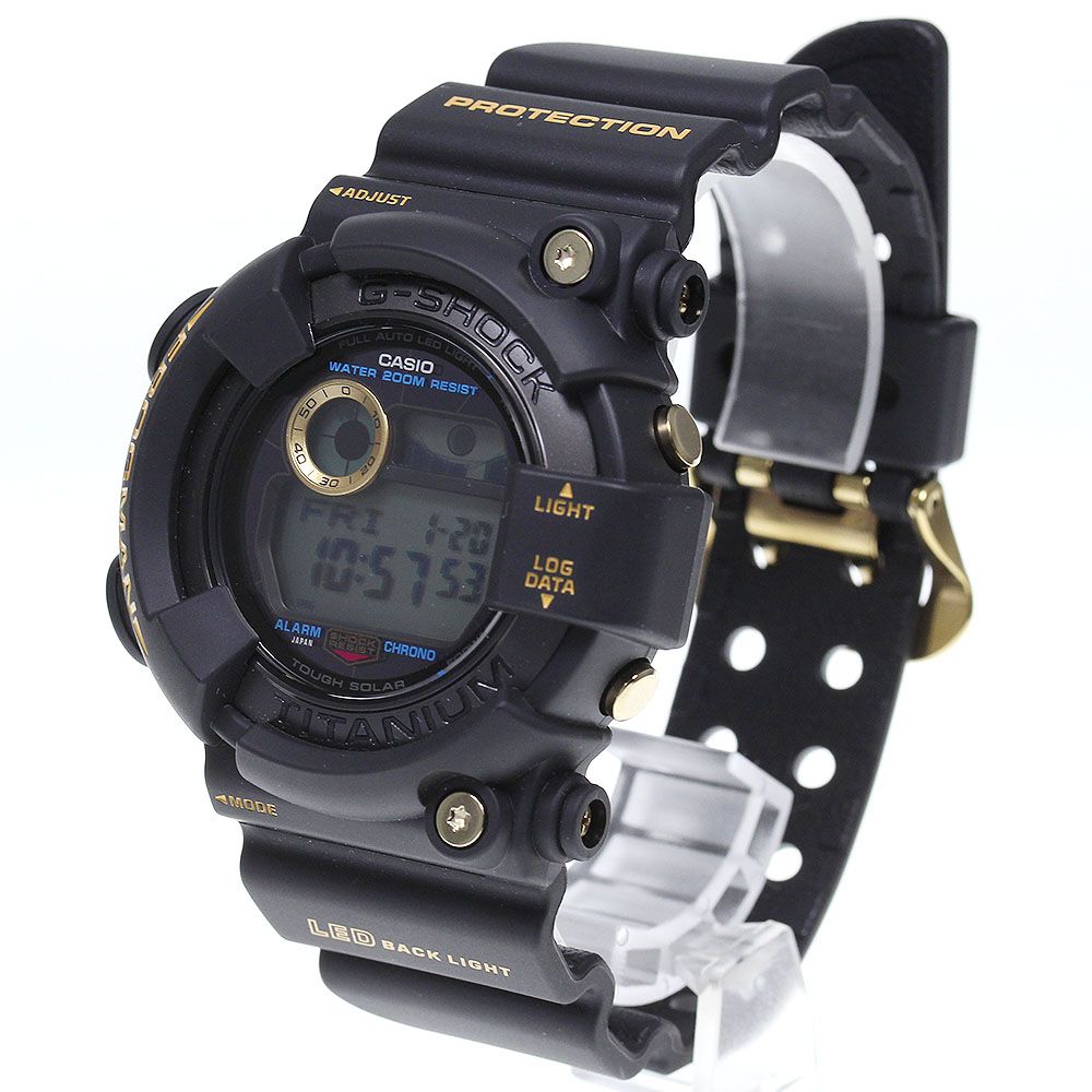 G-SHOCKフロッグマン30周年記念ゴールドチタン時計