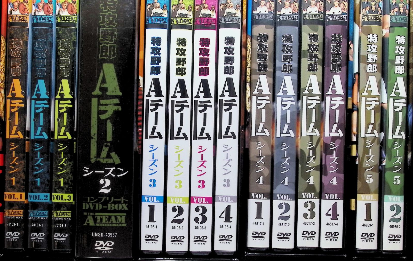特攻野郎Aチーム シーズン1~5 コンプリートDVD-BOX 全5シーズン