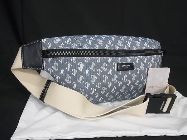 □新品□未使用□ JIMMY CHOO ジミーチュウ キャンバス 総柄