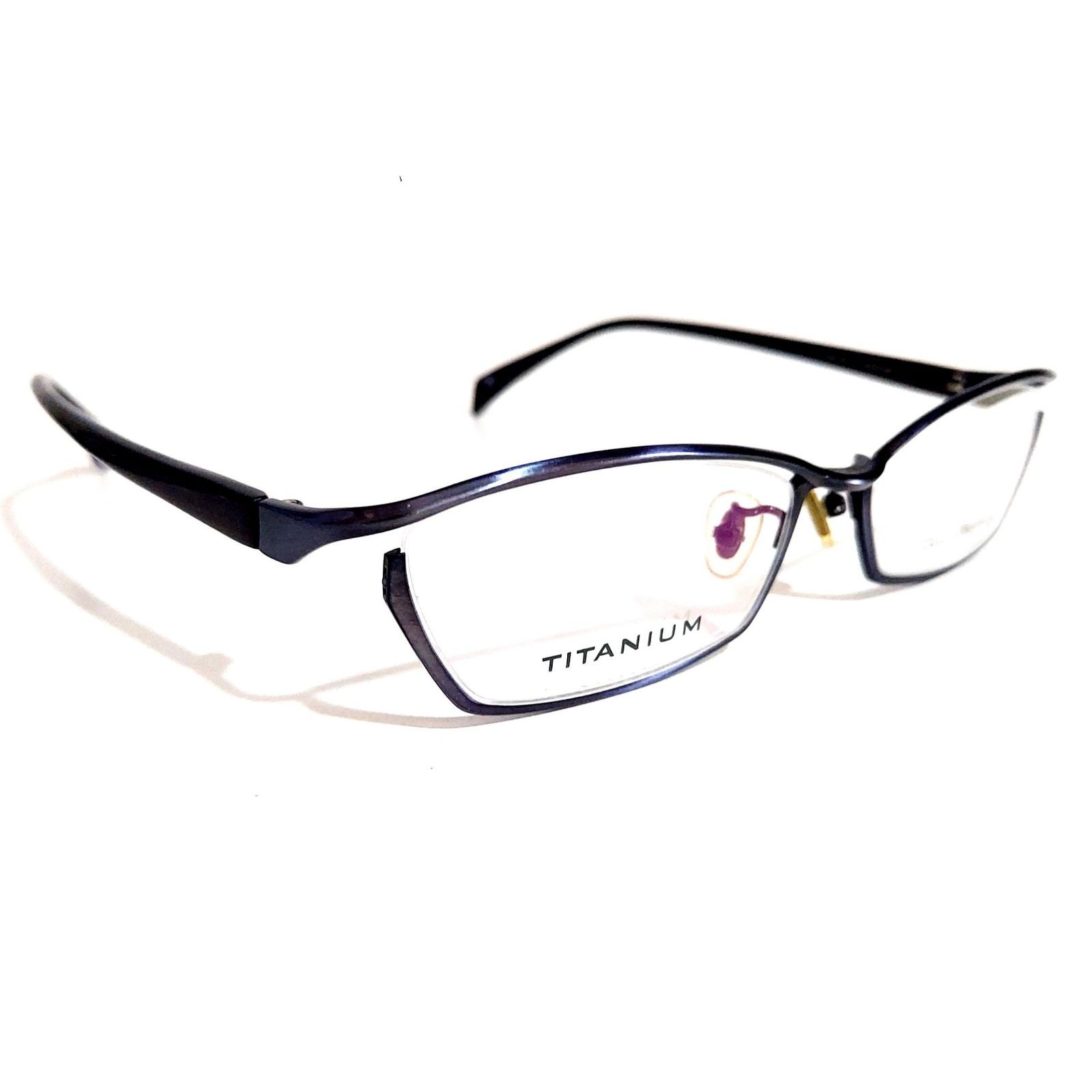 ネイビーブラックフレームNo.2548+メガネ GLASSES HSE【度数入り込み