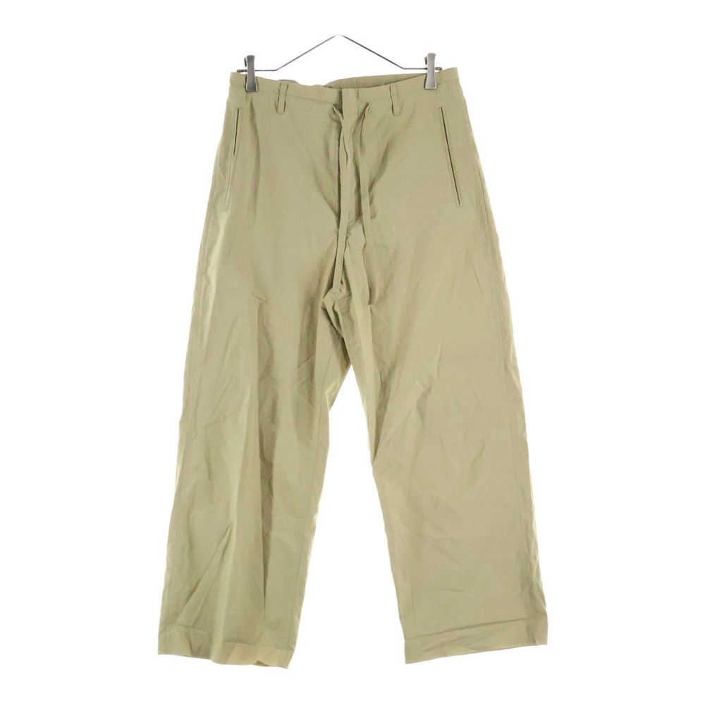 AURALEE オーラリー コットン イージーワイドパンツ ベージュ A7SP07WC