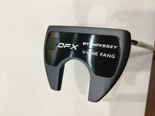 オデッセイ DFX V-LINE FANG 2025 34インチ パター PT スチール フレックスその他 メンズ 男性用 右利き 右用 Bランク ゴルフクラブ