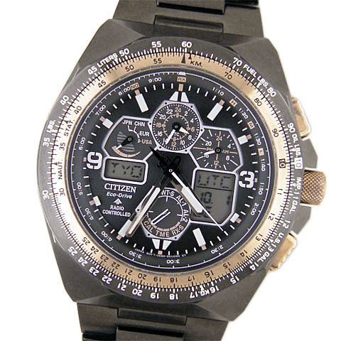 シチズン CITIZEN メンズ腕時計 プロマスター35周年記念 モデル スカイ ミッドナイトサン JY8146-54E エコ ドライブ電波時計