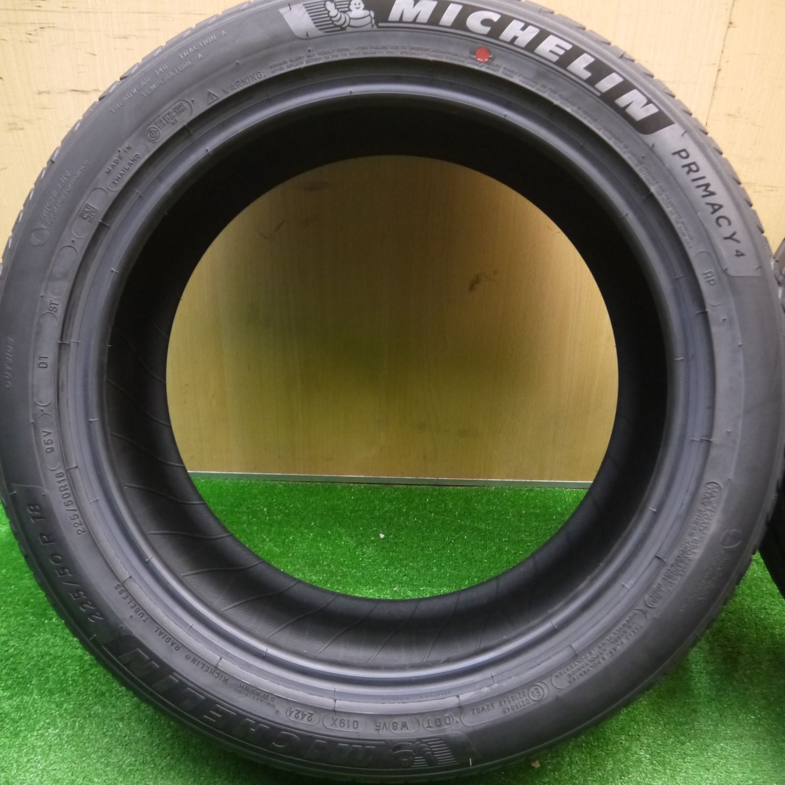 送料無料] 新車外し！24年☆225/50R18 ミシュラン プライマシー4 