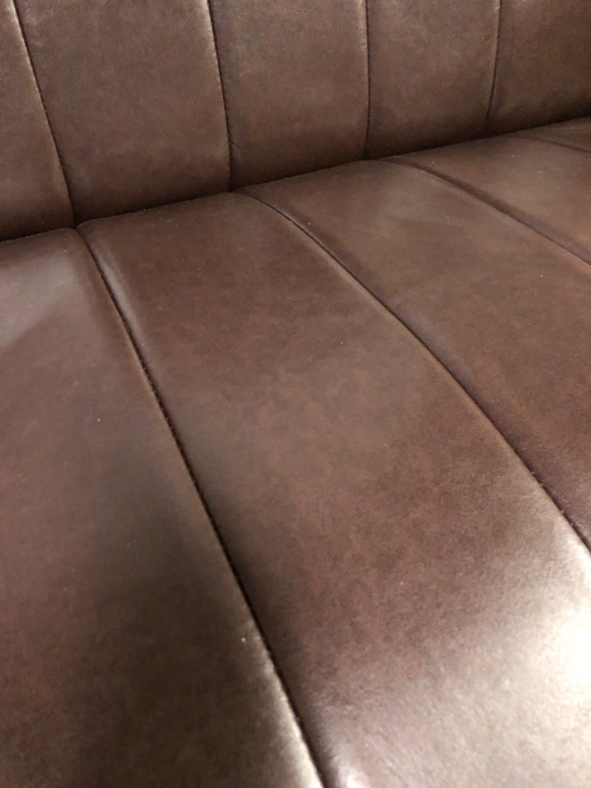 10h35 Nシールド ステイン2KD DBR 合成皮革 2人用ソファ 【楽天市場】1人