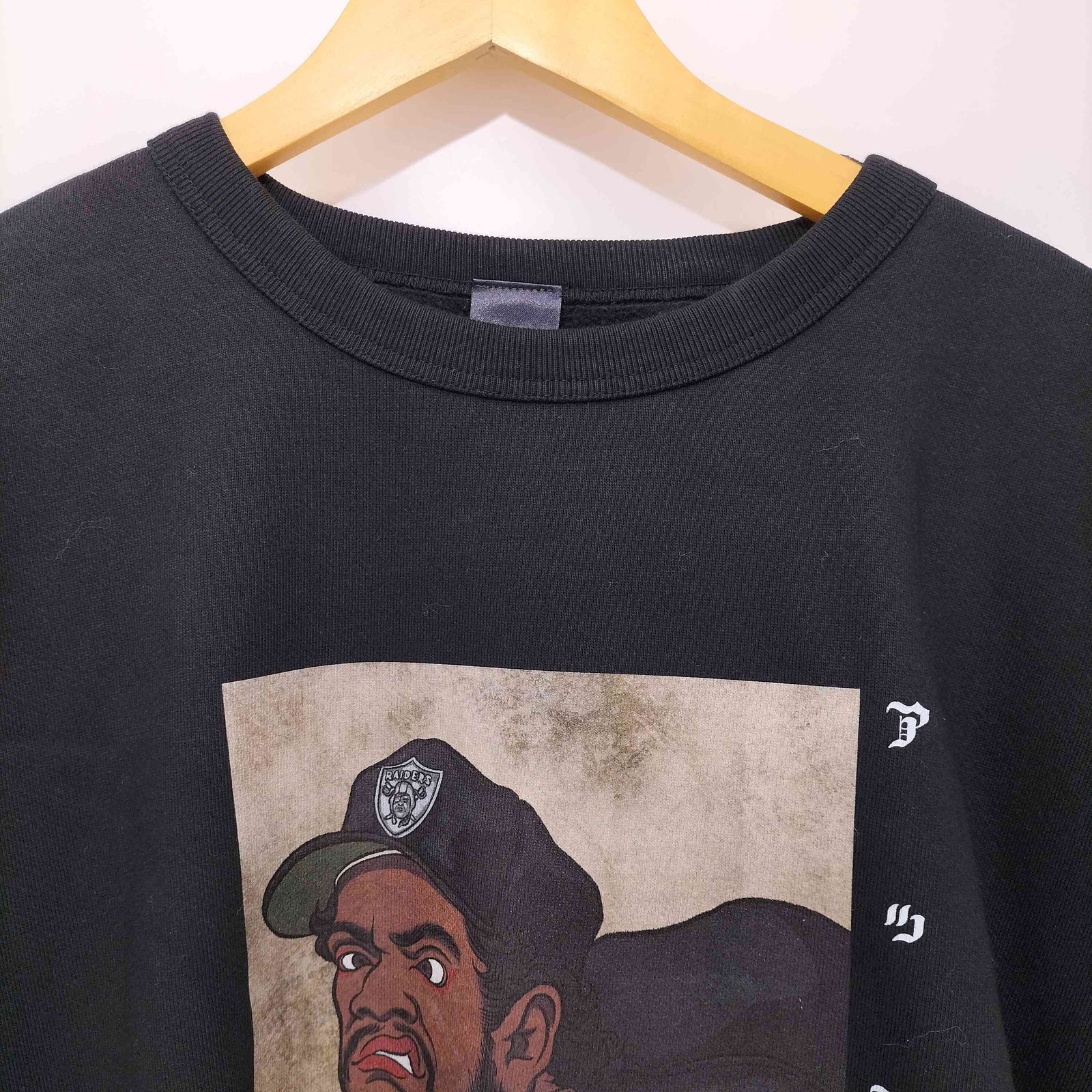 アップルバム APPLEBUM DOUGHBOY CREW SWEAT 裏起毛 コットンポリ 前面 