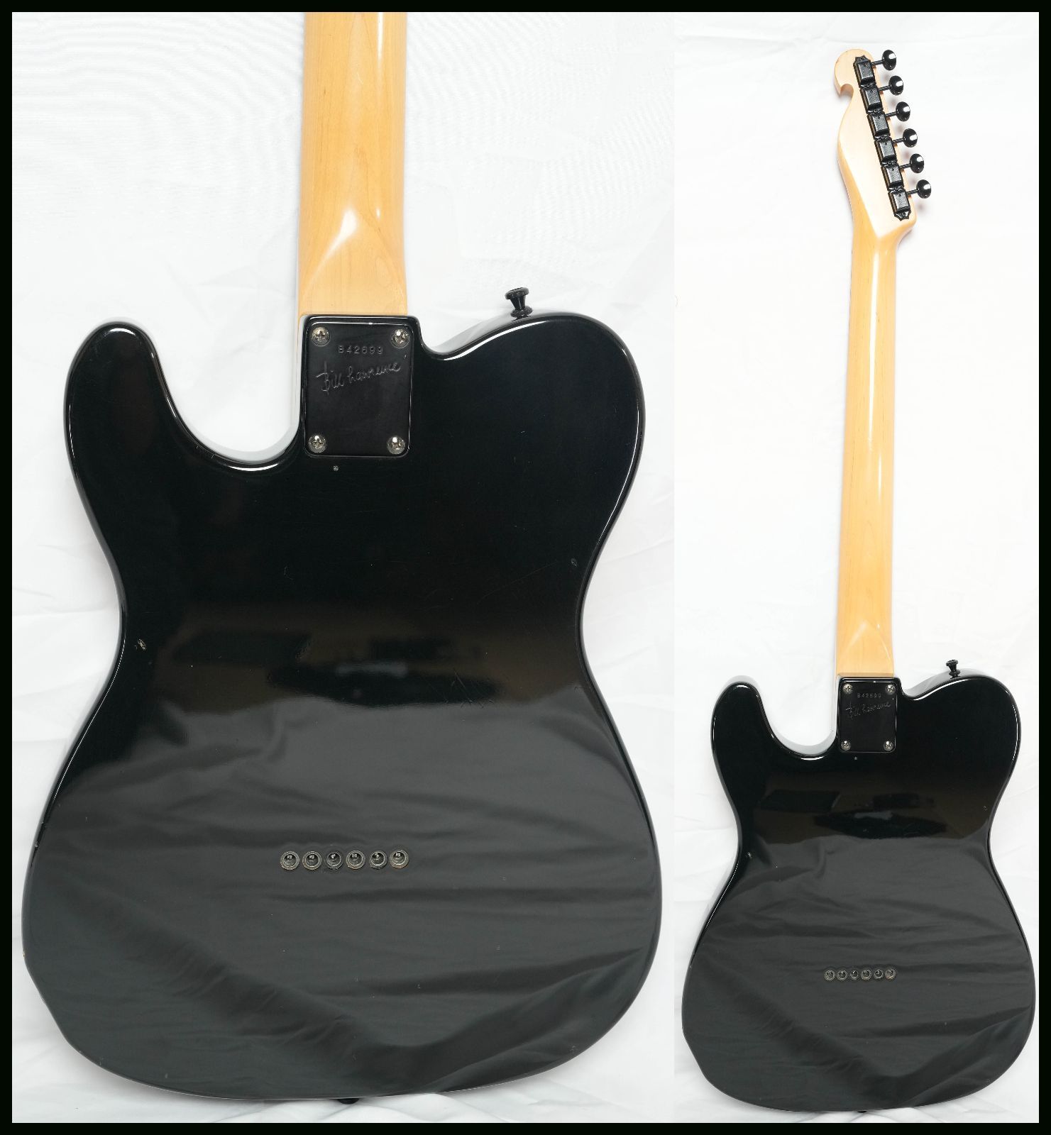 Bill Lawrence TRIGGER II BT2R-60 ALL BLK TELECASTER テレキャスター HC付 ビルローレンス