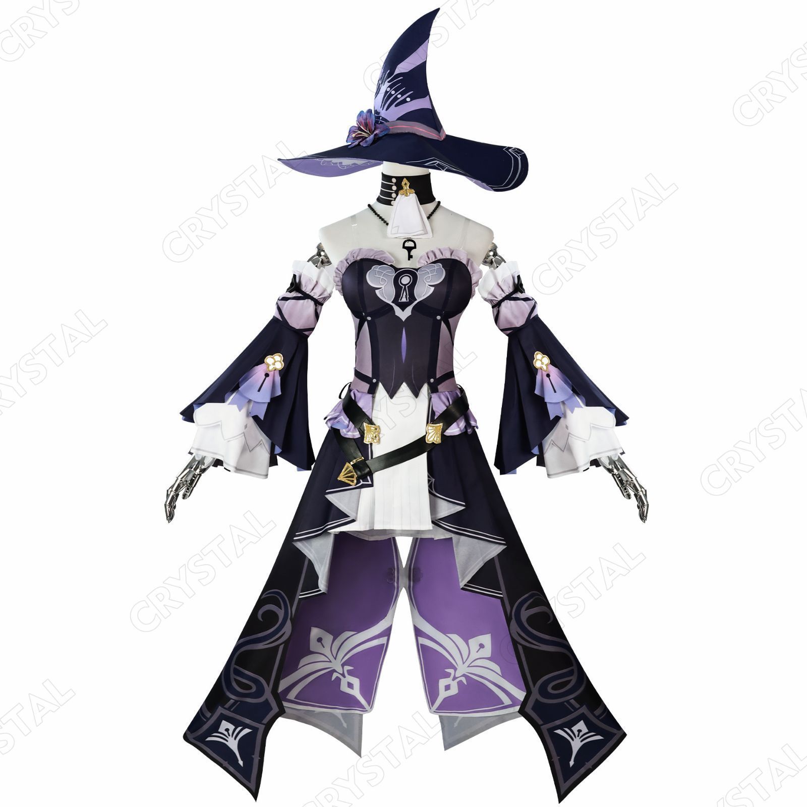 崩壊 スターレイル マダム・ヘルタ コスプレ衣装 ウイッグ付き