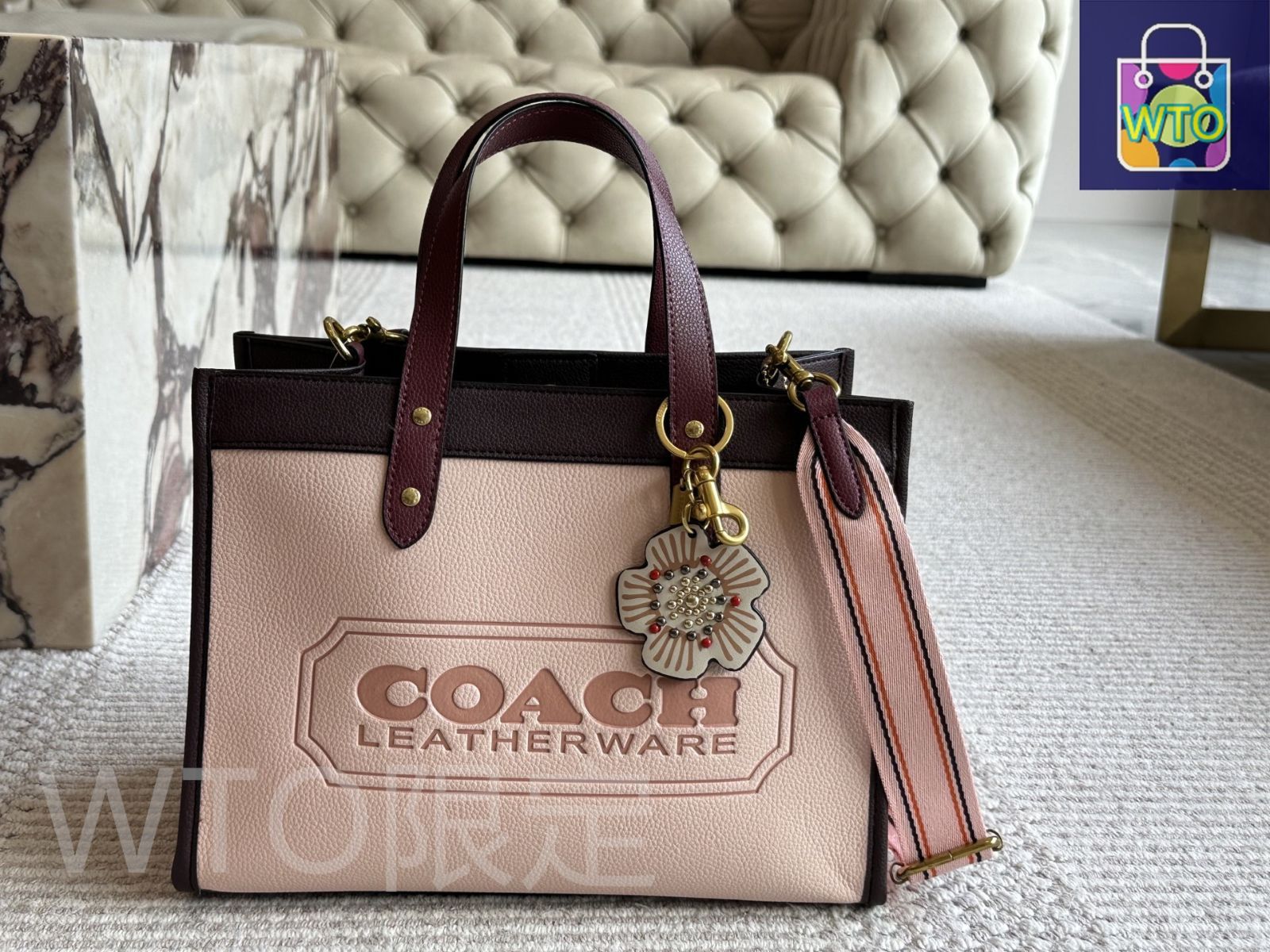 今日特価】Coach コーチ ショッピングバッグ 高級感が強い
