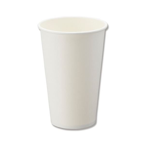シモジマHEIKO ペーパーカップ アイス ホット兼用 16オンス 510ml ホワイト 口径90mm 0045359931セット 1000個 25個×40パック