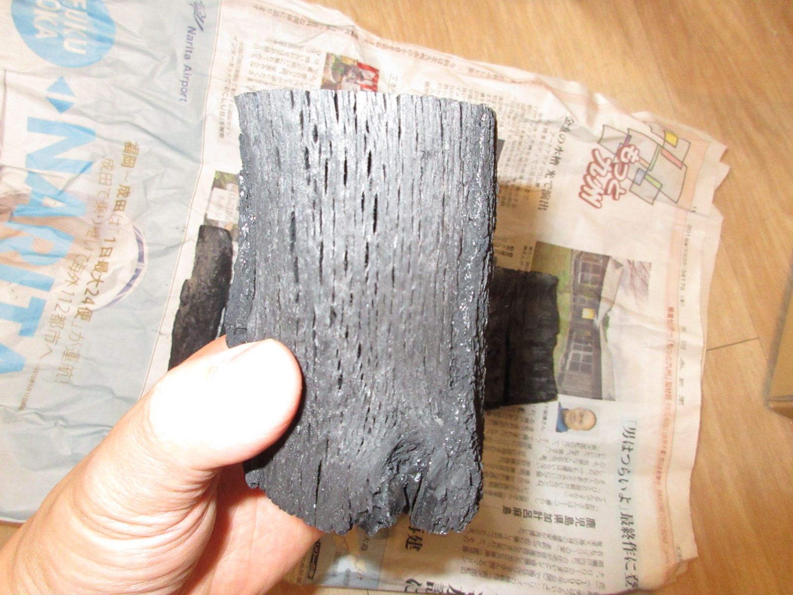 逢絢亭】茶の湯炭 水屋炭 国産 くぬぎ炭 約8キロ入り 逢