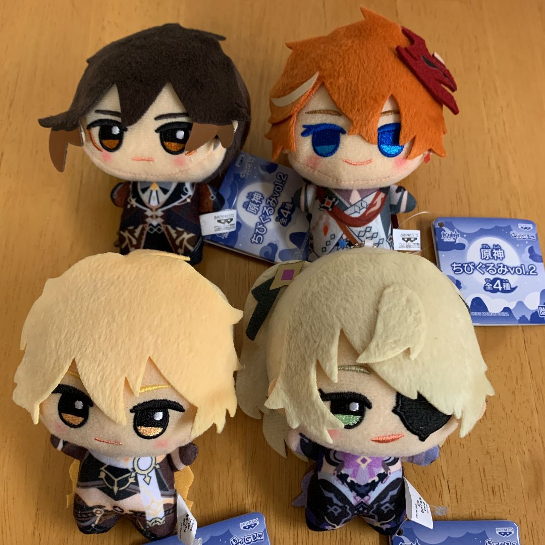 新品未使用 タグ付き 原神 ちびぐるみ vol.2 全4種セット - メルカリ