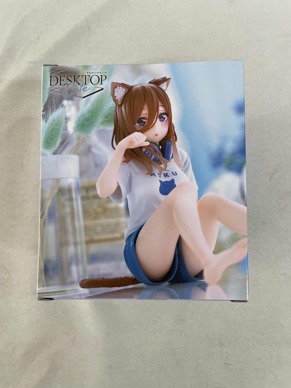 未開封】中野三玖 五等分の花嫁∬ Desktop Cute フィギュア 中野三玖