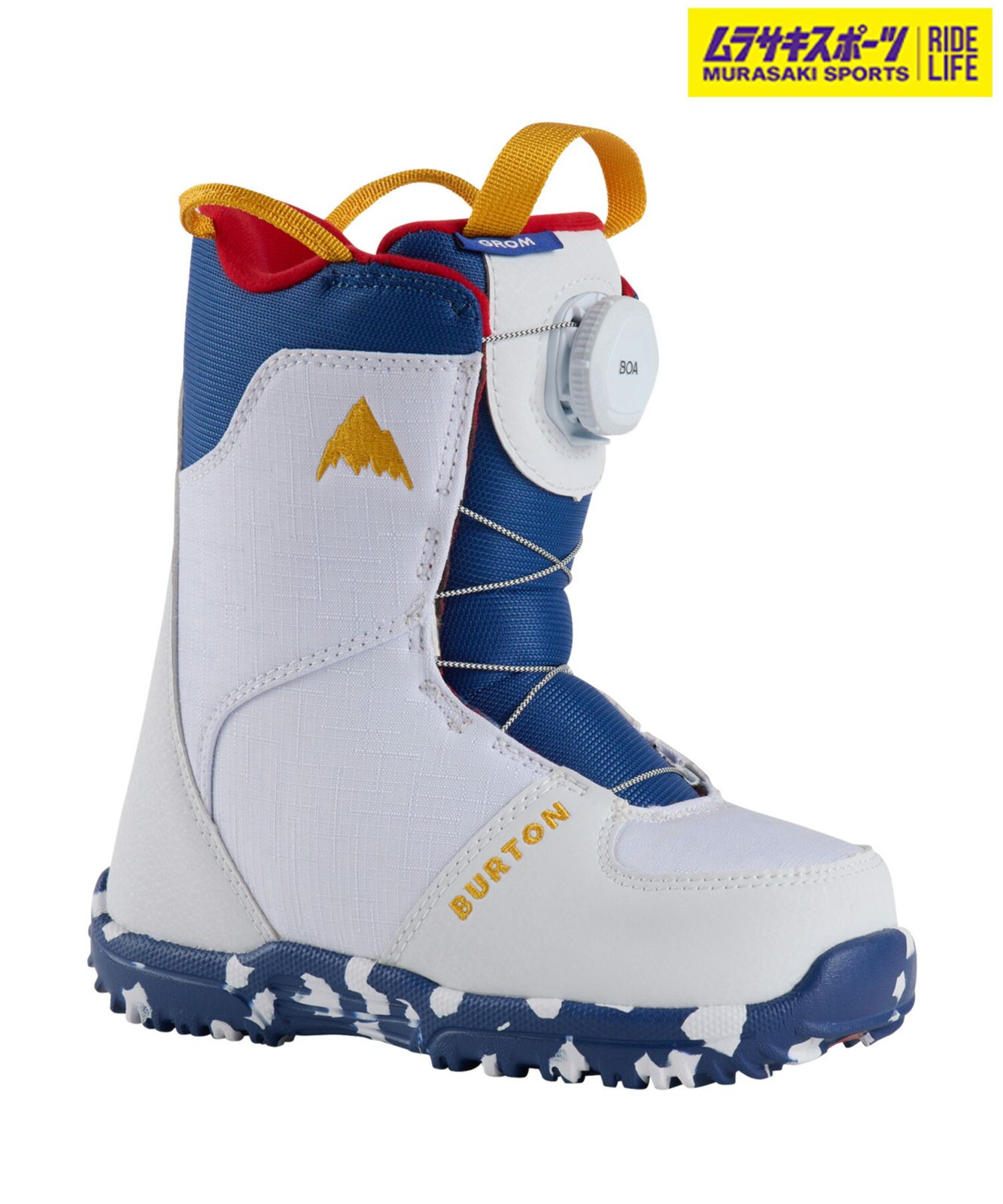ムラスポ公式 BURTON バートン スノーボード ブーツ キッズ GROM BOA ムラサキスポーツ 24-25モデル LL E23