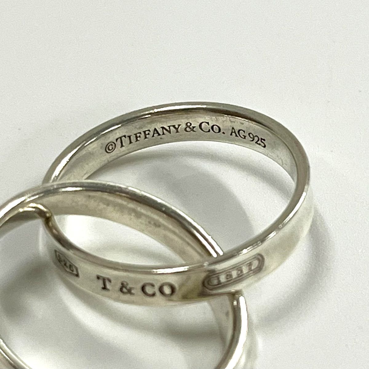 TIFFANY&Co. ティファニー インターロッキング リング 925
