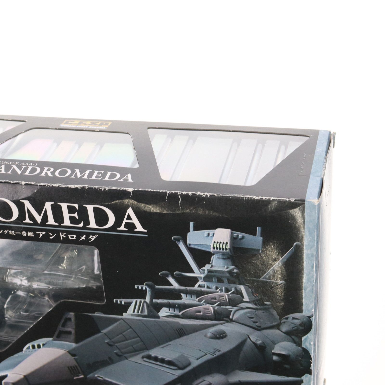 MegaHouse - 初回特典付属 コスモフリートスペシャル 地球連邦アンドロメダ級一番艦アンドロメダ 宇宙戦艦ヤマト2202 愛の戦士たち 完成品 フィギュア メガハウス コスモフリートスペシャル 宇宙戦艦ヤマト2202 愛の戦士たち