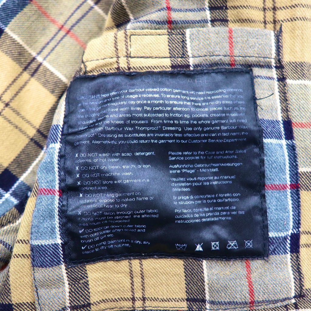 Barbour × SHIPS ビデイル オイルドジャケット S ネイビー 1102051 