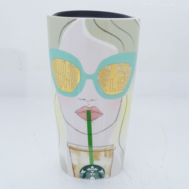 三重店】STARBUCKS スターバックス ロサンゼルス限定 陶器製 三重店】STARBUCKS スターバックス ロサンゼルス限定 陶器製