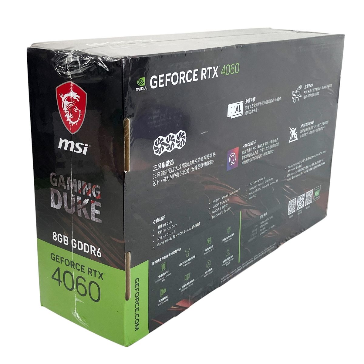 msi GeForce RTX 4060 8G GAMING DUKE 3X グラフィックボード 未 msi GeForce RTX 4060 8G GAMING DUKE 3X グラフィックボード 未