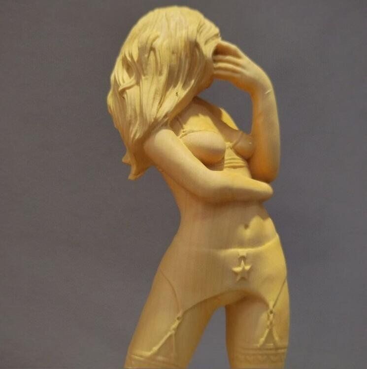黄楊木美女18cm