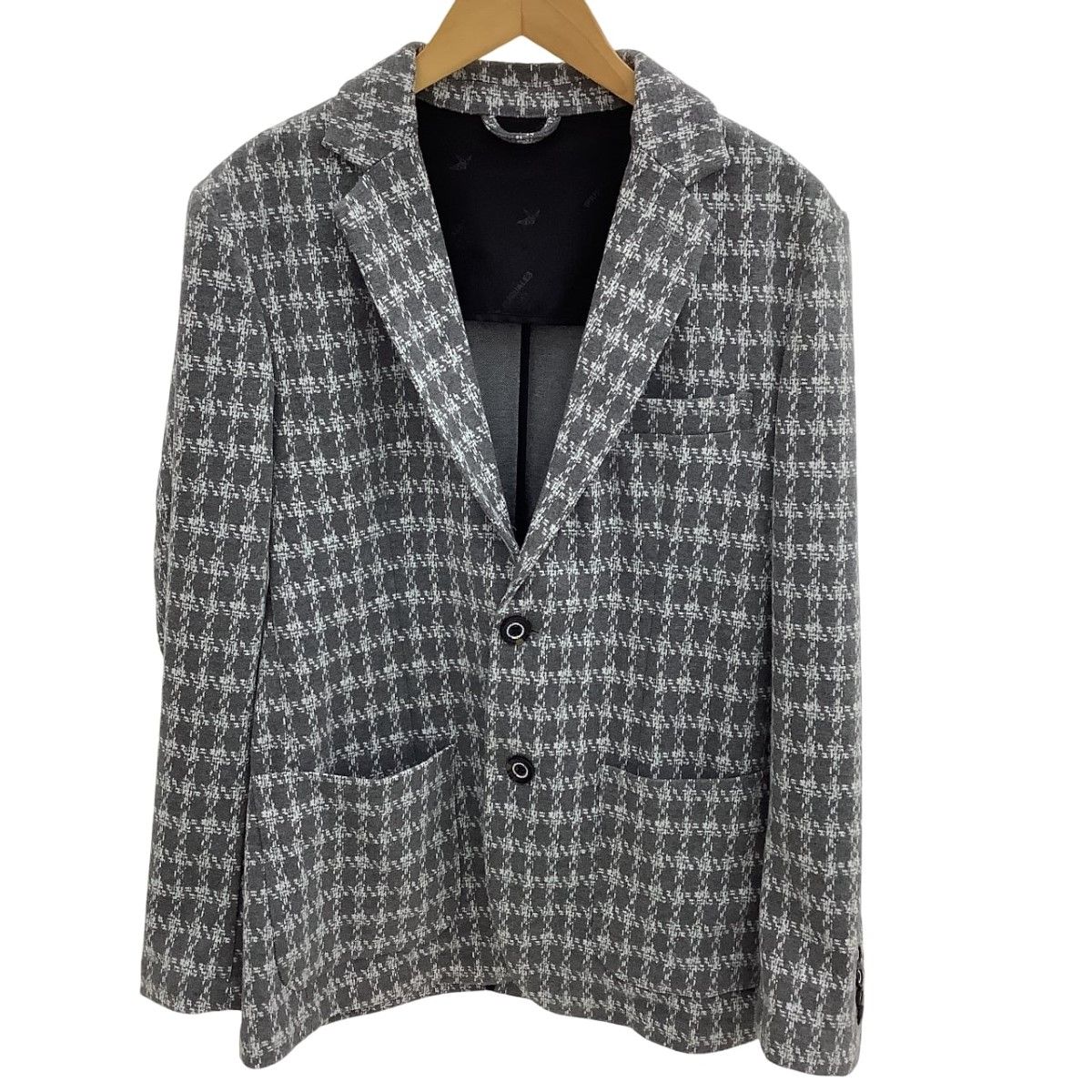 1PIU1UGUALE3 ウノピゥウノウグァーレトレ メンズ セットアップ スーツ SIZE M グレー