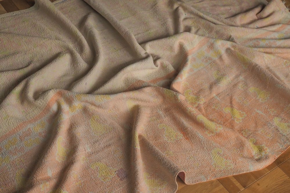 ヴィンテージカンタキルト＜F＞ India・ラリーキルト ・カンタクロス