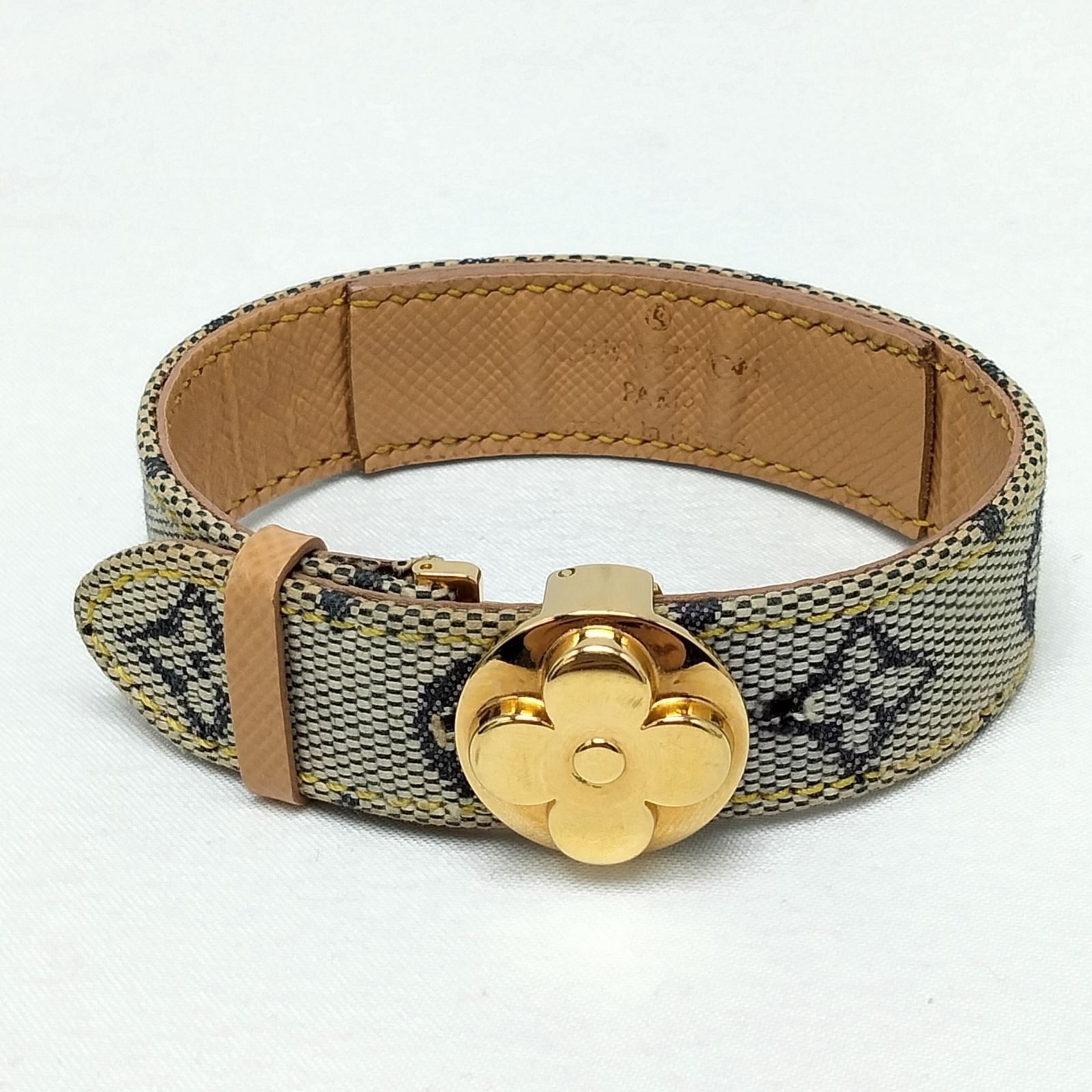 【10/15までお値下げ】Louis Vuitton デニム　バングル Louis Vuitton デニムバングル