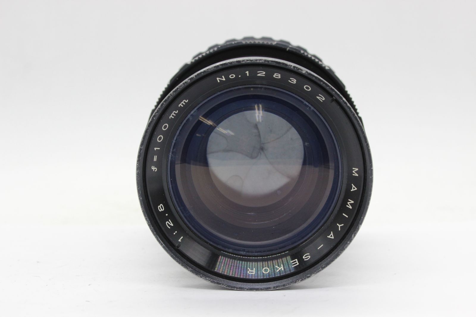 訳あり品】 マミヤ Mamiya-Sekor 100mm F2.8 ブルードット 青点