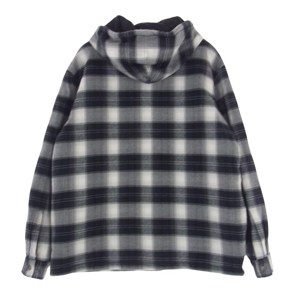 ジャケット・アウター supreme 19AW quilted hooded plaid shirt Supreme Quilted Hooded Plaid Shirt (FW19) - $138