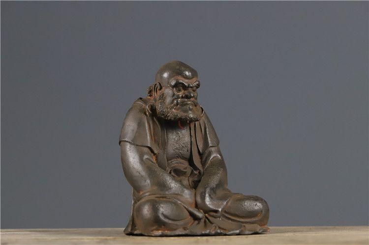 鉄器 鉄仏  菩提達磨祖師仏像   鎮宅辟邪 開運風水 招財 置物 工芸品 鉄器 鉄仏 菩提達磨祖師仏像 鎮宅辟邪 開運風水 招財 置物 工芸