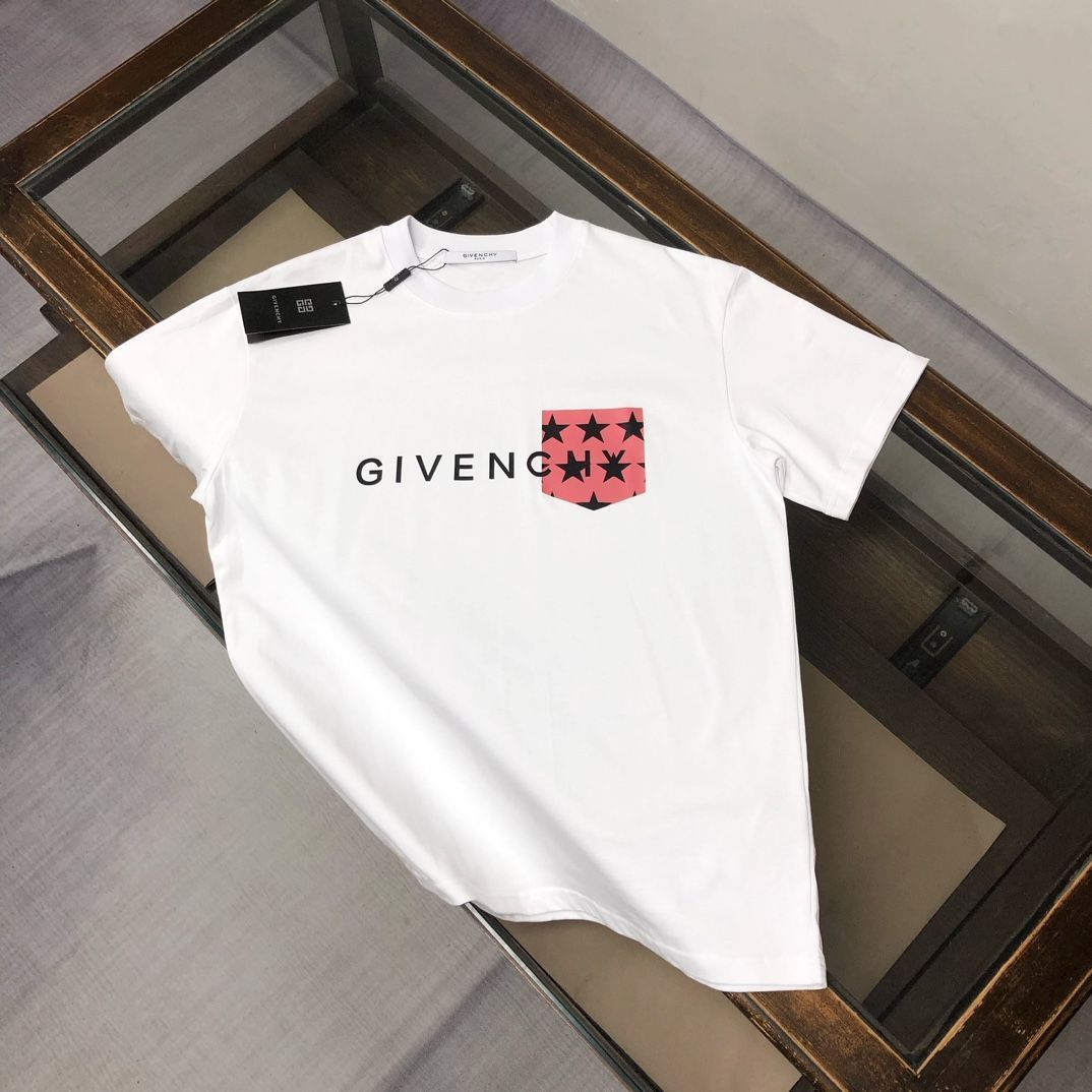 今日 Givenchy 25SS サマー デュアルコットン T シャツ