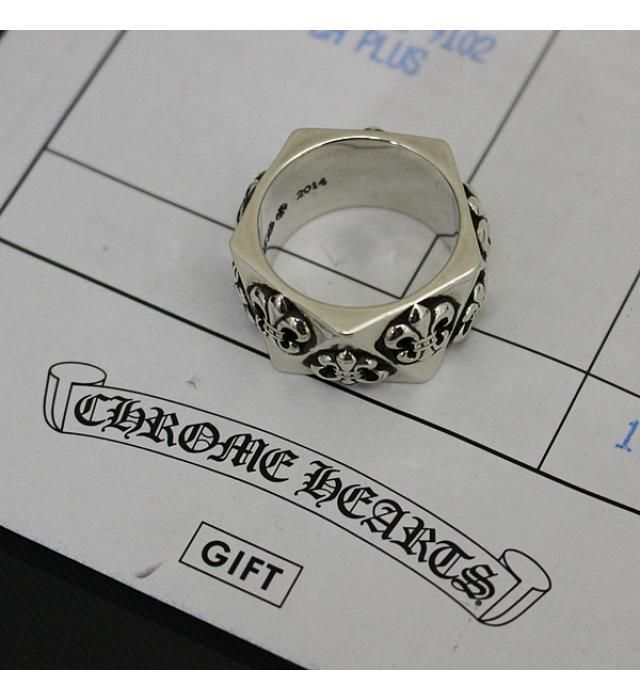 銀座店 クロムハーツ インボイス付き ペンタゴン BSフレア 指輪 銀座店 クロムハーツ インボイス付き ペンタゴン BSフレア 指輪