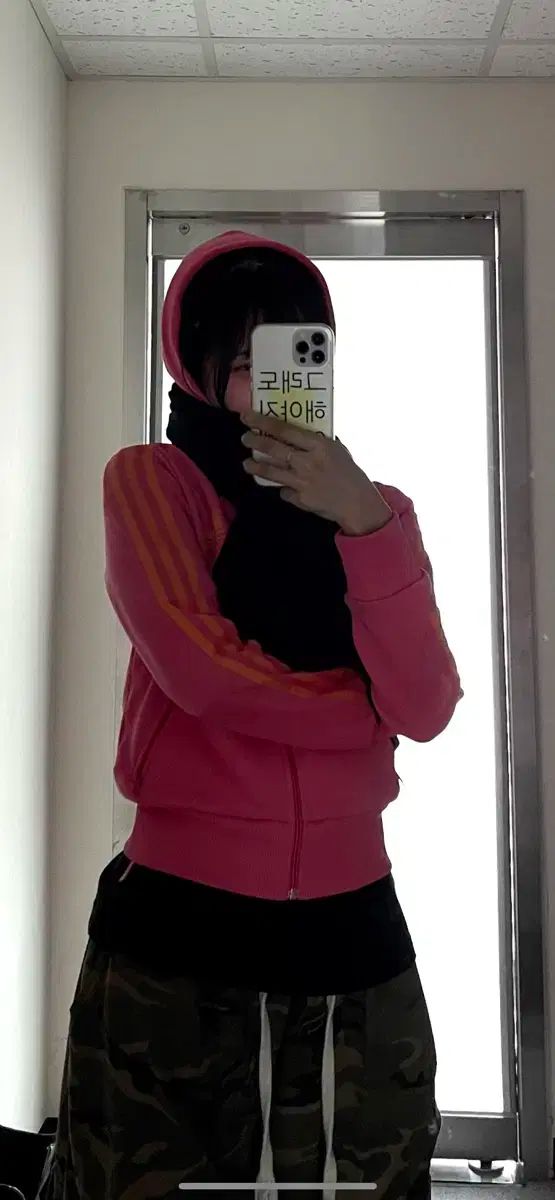 アディダス ピング フードジップアップ スリムフィット