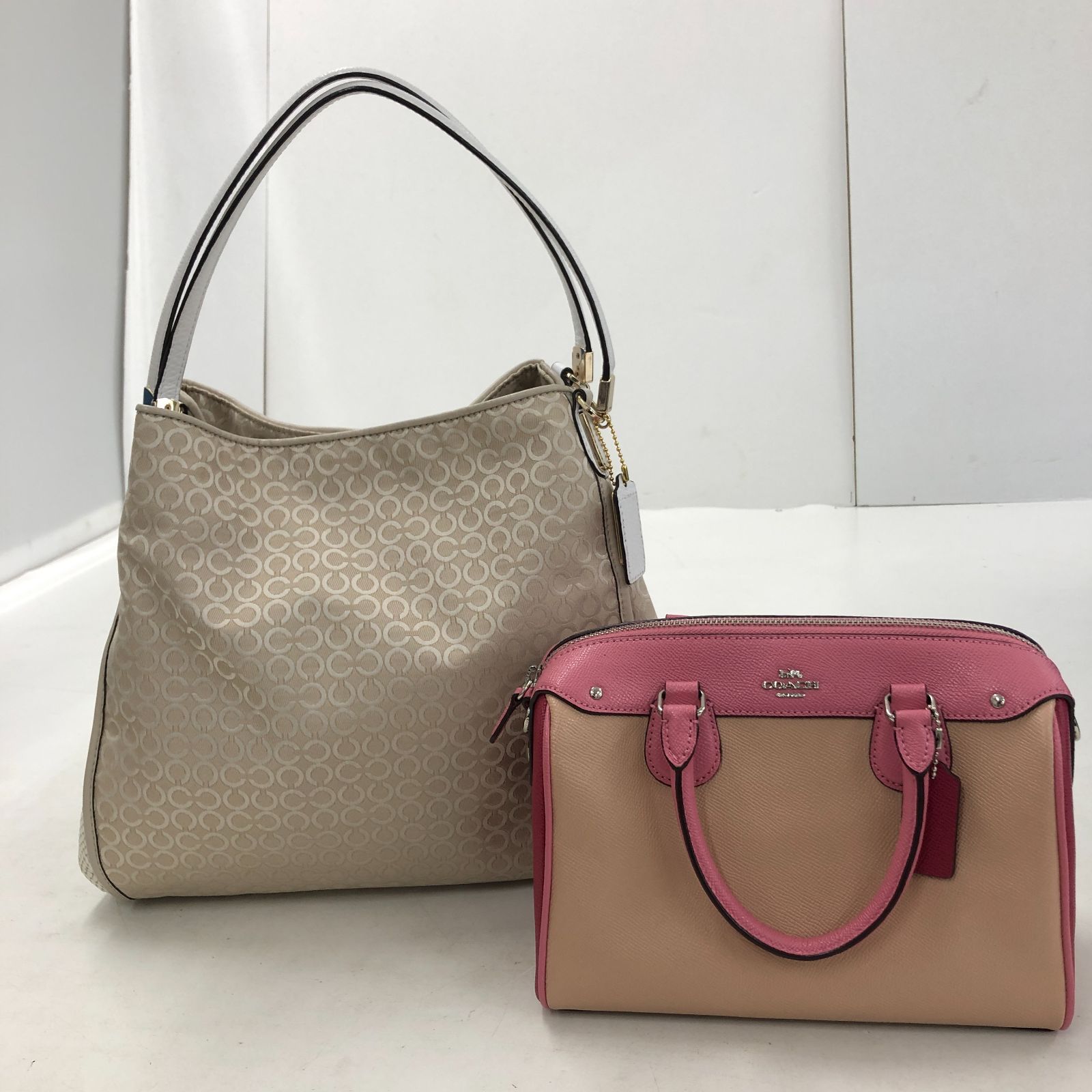 02m1735 COACH コーチ クロスグレーン ベネット ミニ サッチェル  