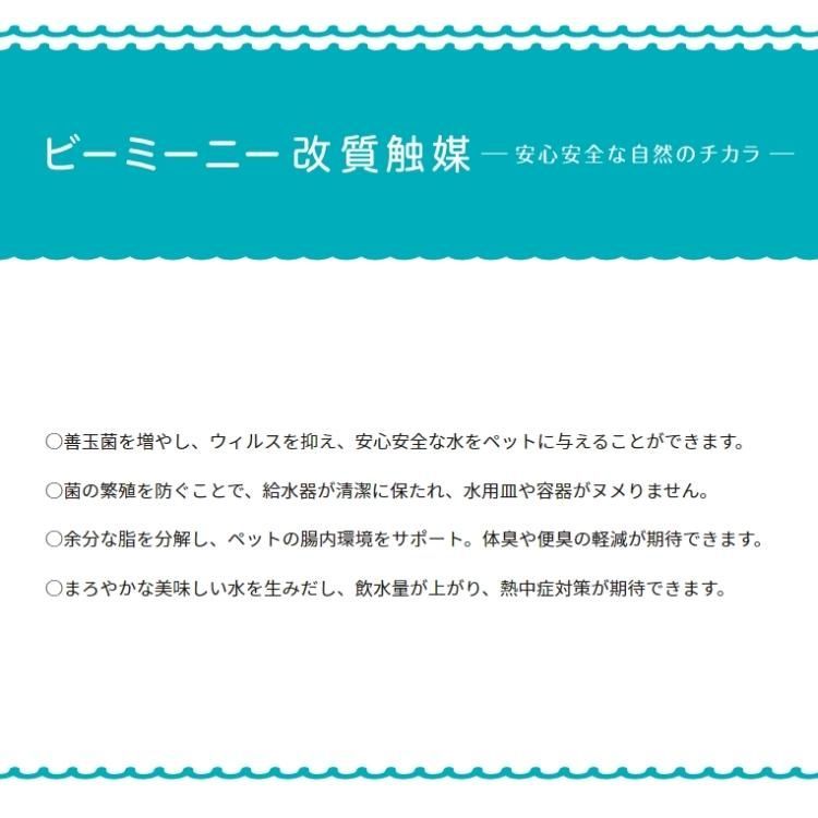 ビーミーニー ビッグ ( 飲料水 改質 触媒 ぬめり防止 腸活 bee mee nee BIG cheramos ケラモス セラスト )