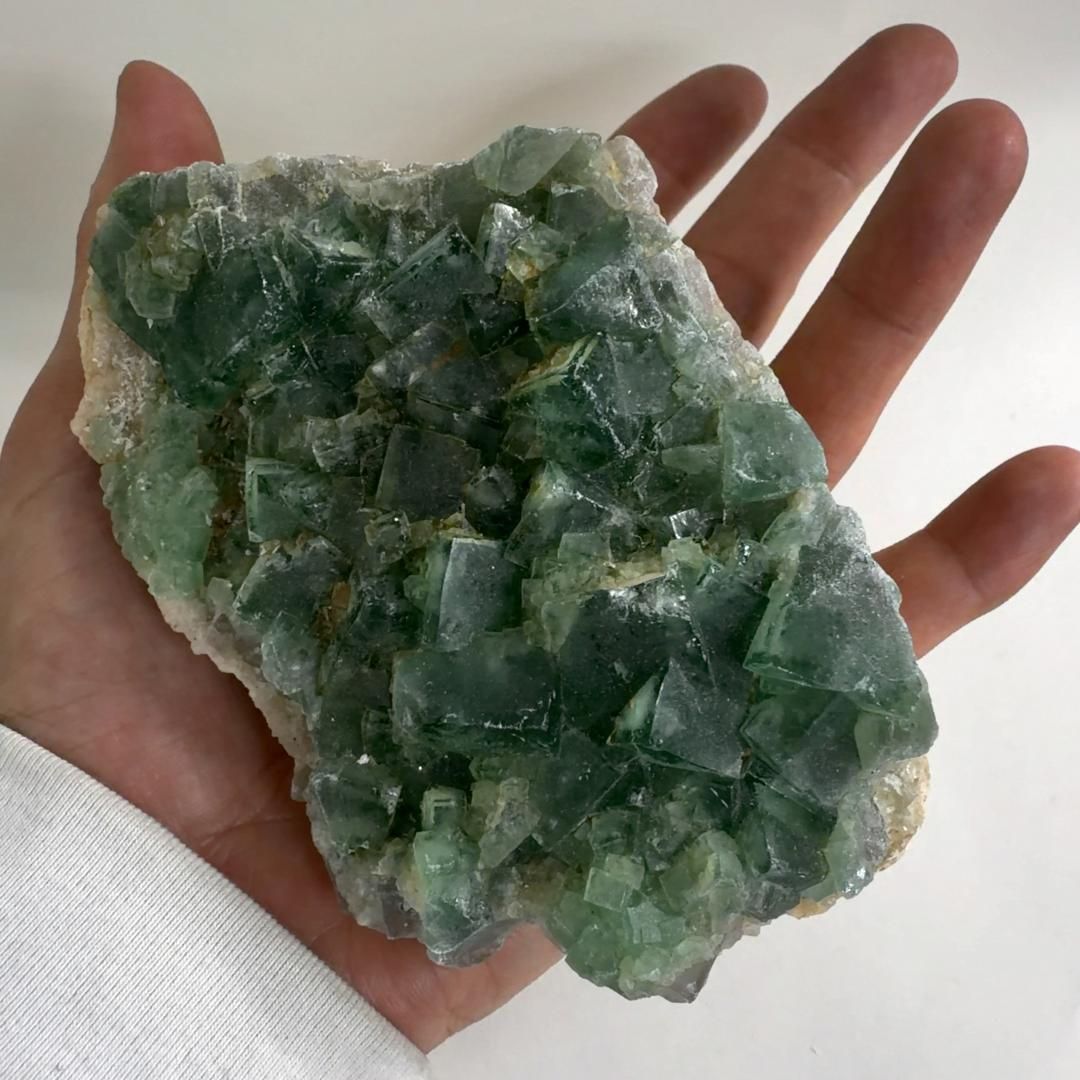 蛍石 クラスター