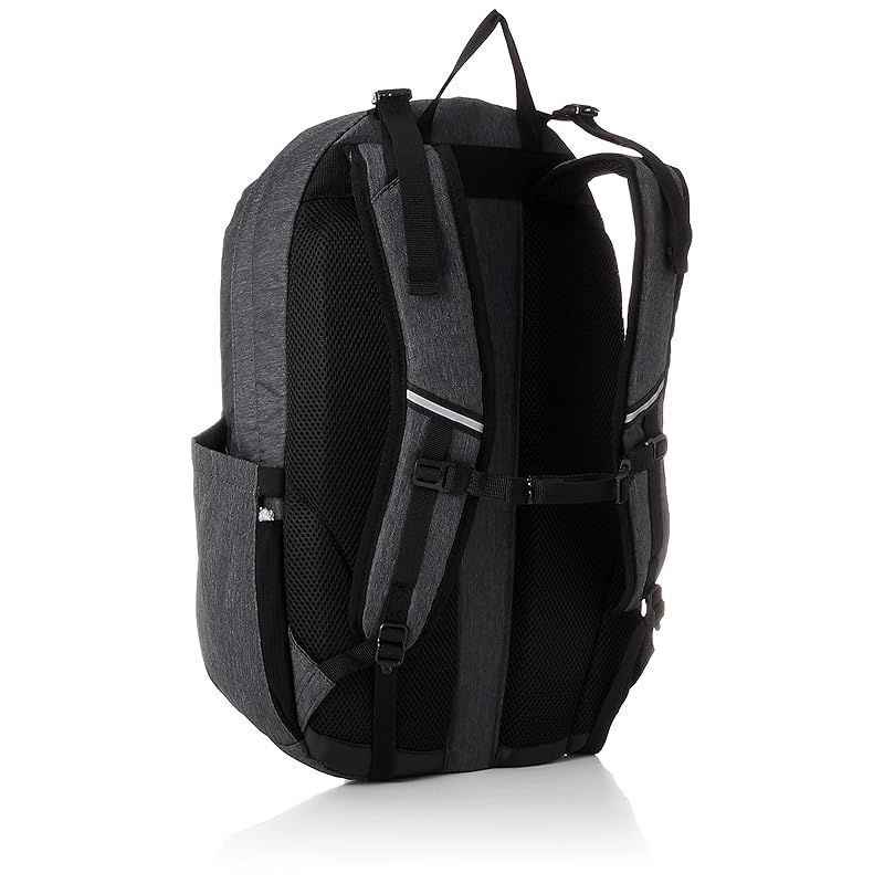 在庫 デサント リュックサック 再帰反射 PCポケット ボトルポケット 背面立体構造 18 L ビジネスバック 通勤 通学 メンズ バックパック ユニセックス大人 グレー F
