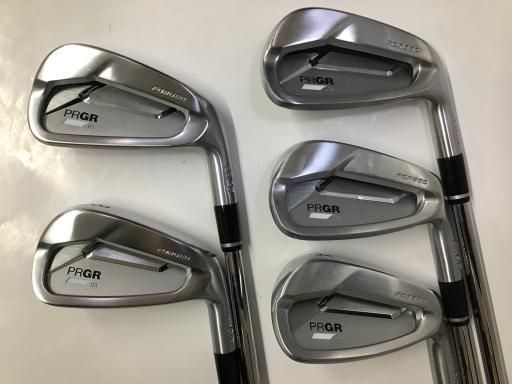 プロギア PRGR 03 5S アイアンセット IR スペックスチールIII Ver.2 フレックスS メンズ 男性用 右利き 右用 Cランク ゴルフクラブ