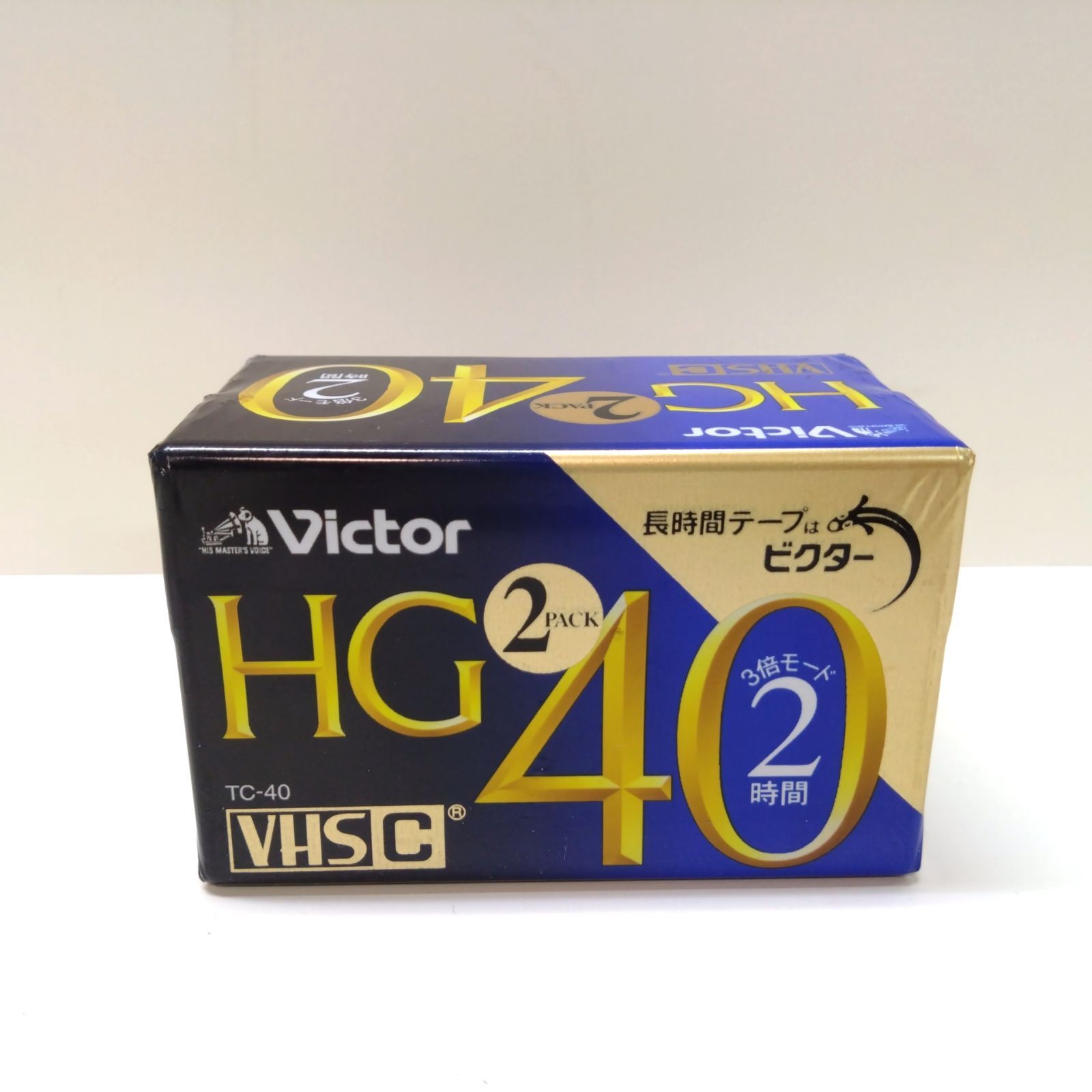 414 【新品未使用】 Victor ビデオカセットテープ HG40 VHS C TC