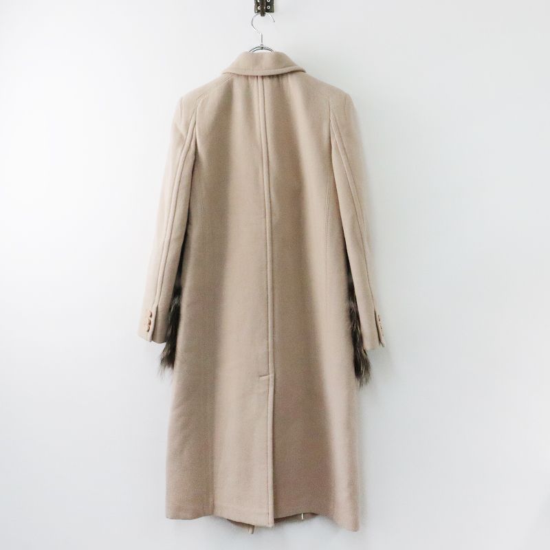 Syaさん FENDI ダークブラウン ファーコート 国内流通品 フェンディ