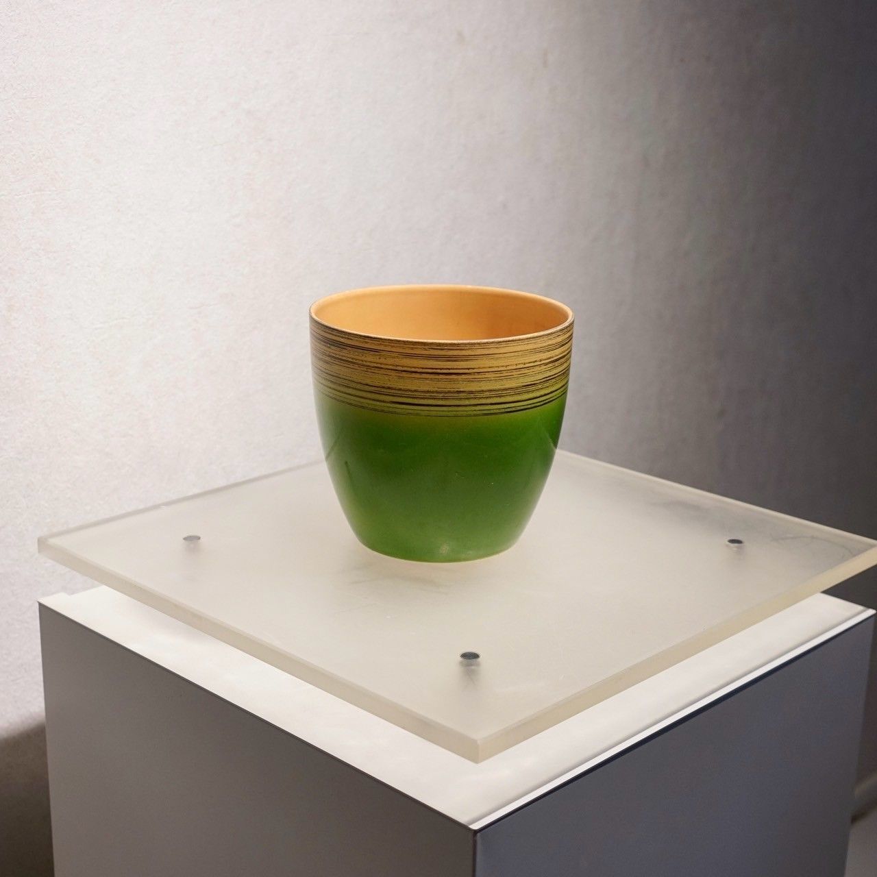 ヴィンテージ ドイツ製 scheurich シューリッヒ フラワーベース プランター 陶器 花瓶 花器 オブジェ 置物 インテリア 雑貨 北欧
